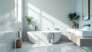 Kafelki łazienkowe można pomalować? Ta metoda kosztuje grosze i trwa lata