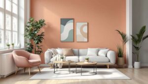 7 modnych kolorów ścian na 2026 rok według projektantów wnętrz