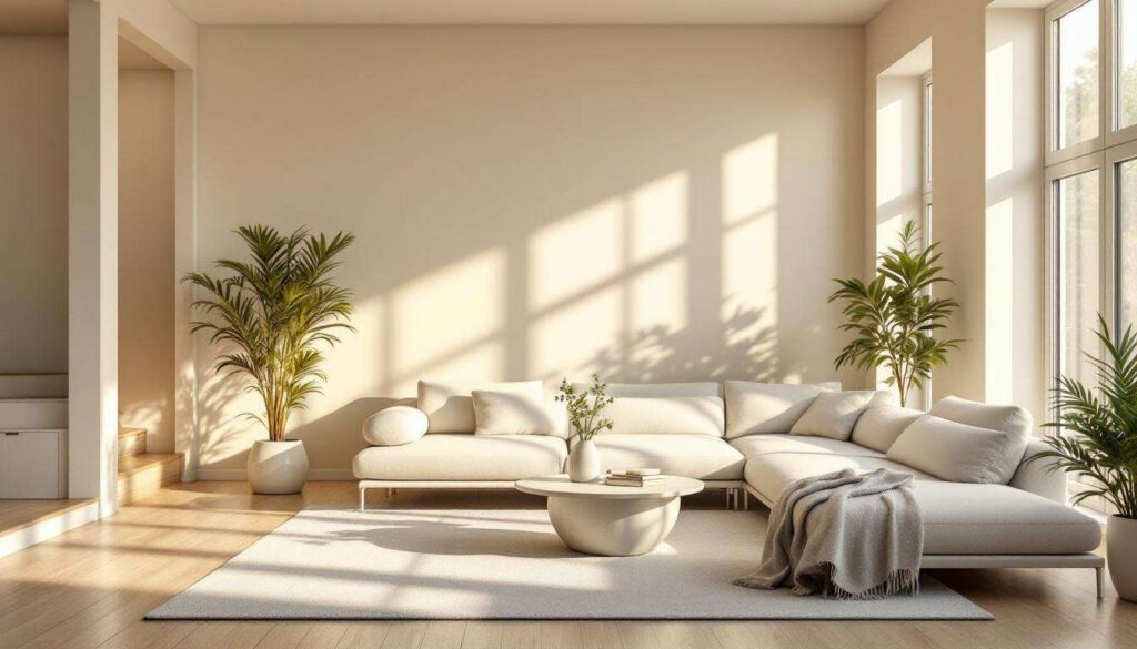 Dlaczego ciepły kremowy odcień ścian daje więcej światła niż czysty biały?