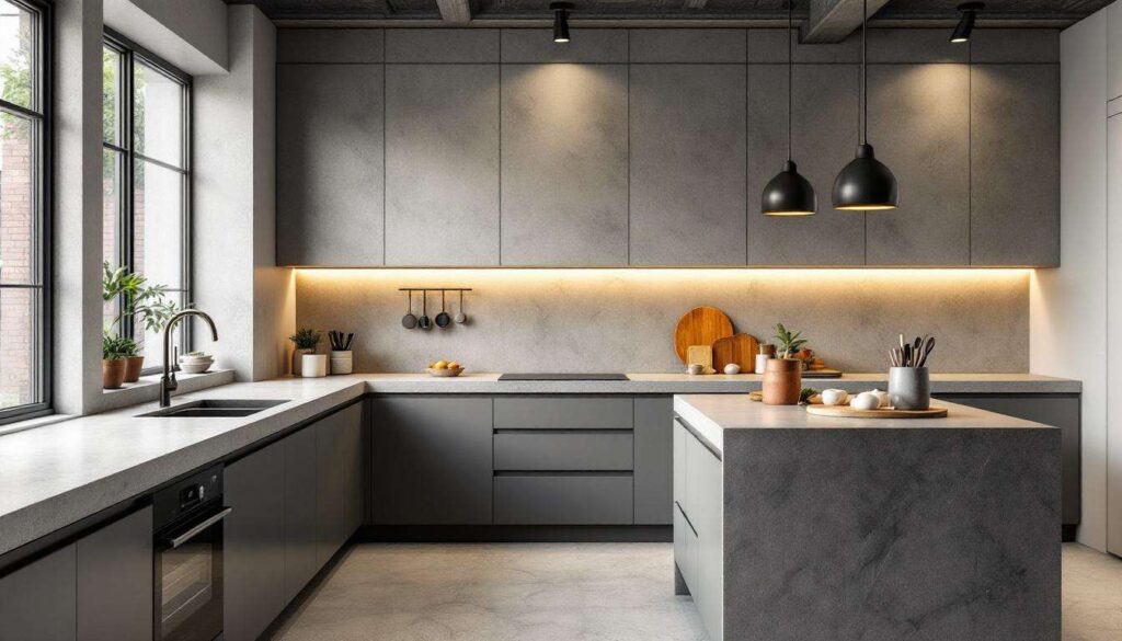Mikrocement w kuchni zamiast płytek: po 2 latach użytkowania oto jak naprawdę wygląda