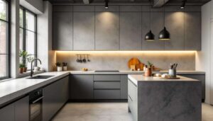 Mikrocement w kuchni zamiast płytek: po 2 latach użytkowania oto jak naprawdę wygląda