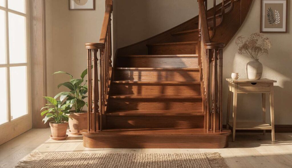 Pomalowałem drewniane schody farbą Bondex za 89 zł — po 14 miesiącach oto wynik