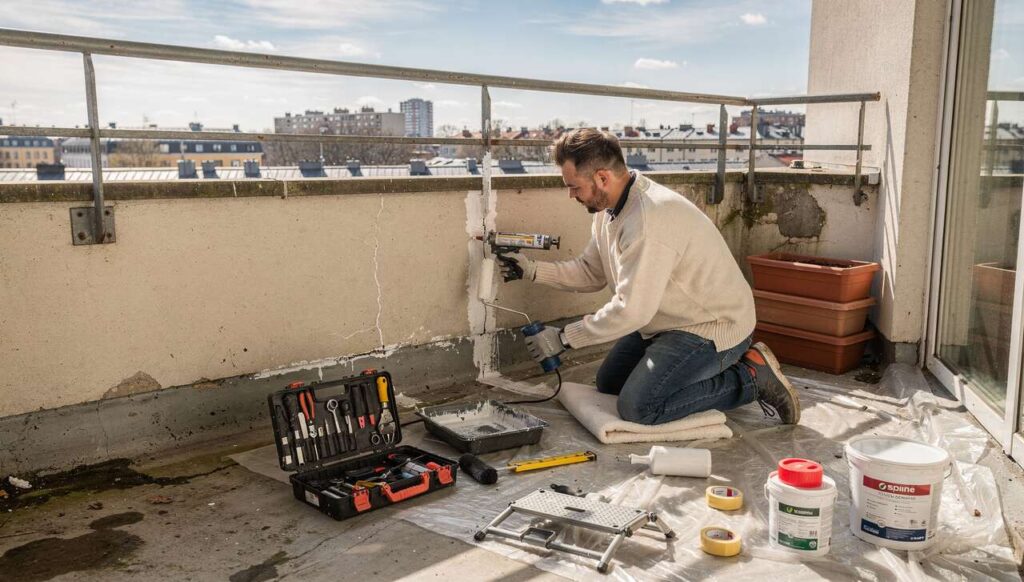 Remont balkonu po zimie za mniej niż 500 zł: metoda, którą poleca Sika przed sezonem