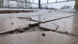 Fugi na balkonie kruszeją po mrozie: Atlas tłumaczy, jak je naprawić bez skuwania płytek