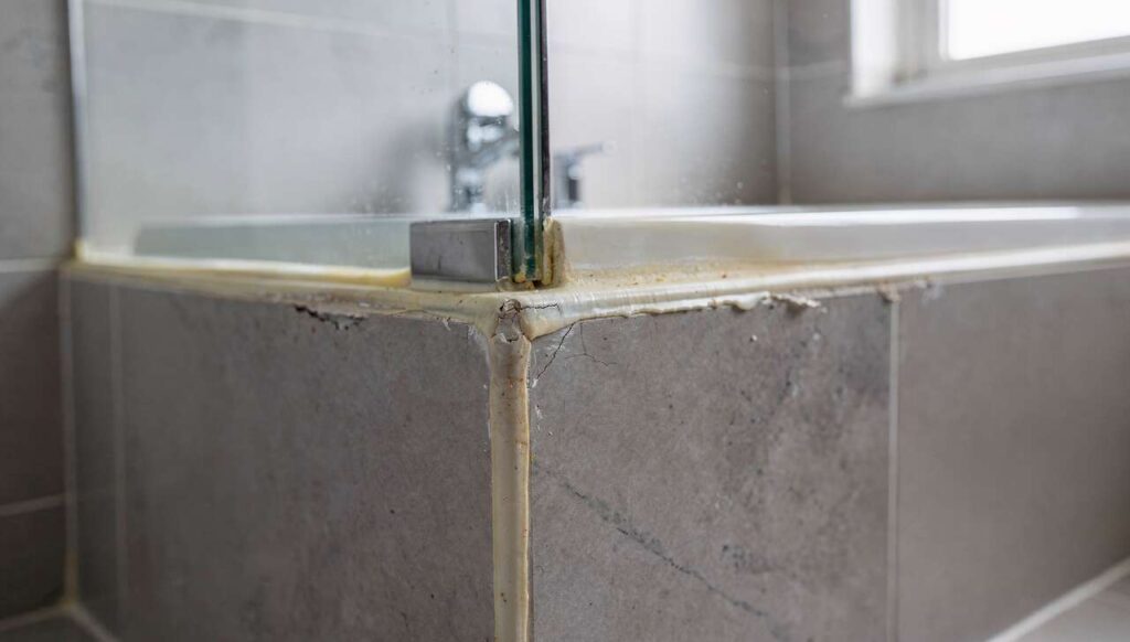 Silikon w łazience zżółkł i pęka? Ceresit podaje jeden warunek, bez którego nowy też nie wytrzyma roku