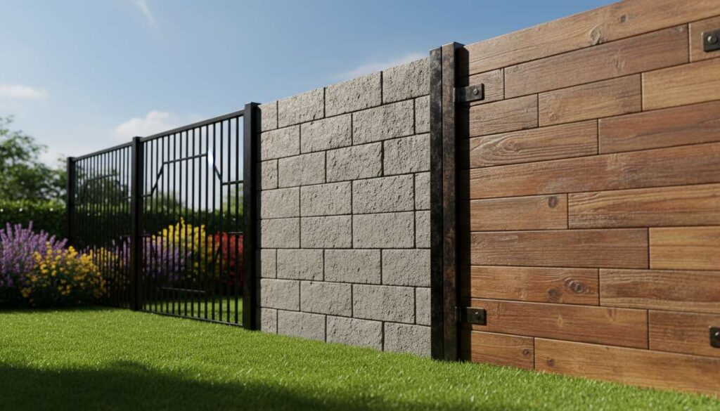 Ile kosztują gotowe przęsła ogrodzeniowe metalowe, betonowe, drewniane? Cennik 2026