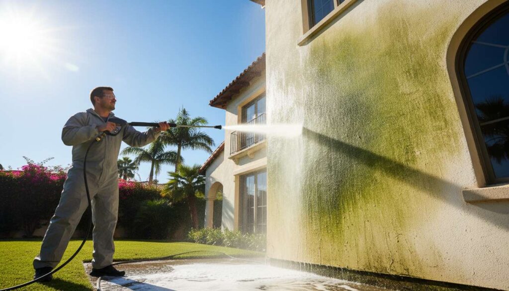 Jak skutecznie umyć elewację z glonów i pleśni? Metody czyszczenia elewacji