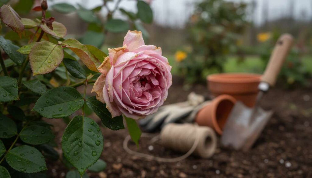 Stare róże nie są stracone: trik z drutem daje nowe krzewy