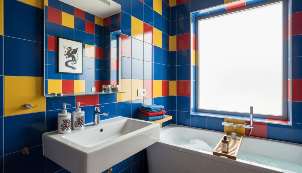 Pomalowałam płytki zamiast robić remont. Wydałam 300 zł, a tak wygląda łazienka po roku